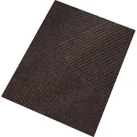 Kleen-Tex Wash & Dry "Dune Stripes Dark Brown" - 45 x 75 cm