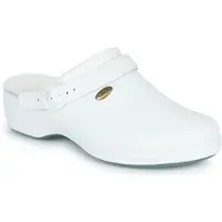 Scholl Klomp Unisex New Bonus White-Schoenmaat 42