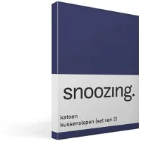 Snoozing katoen kussenslopen (set van 2)