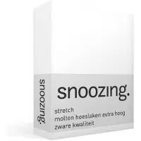 Snoozing stretch molton hoeslaken extra hoog online kopen