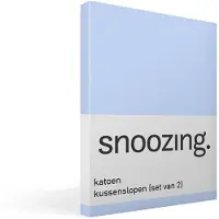 Snoozing katoen kussenslopen (set van 2)