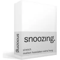 Snoozing stretch molton hoeslaken extra hoog online kopen