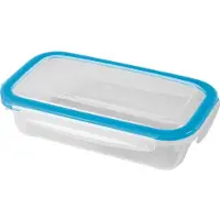 Hega hogar 3x Voedsel plastic bewaarbakje 0,5 liter transparant - Vershoudbakjes