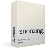 Snoozing katoen-satijn laken