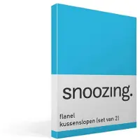 Snoozing flanel kussenslopen (set van 2)