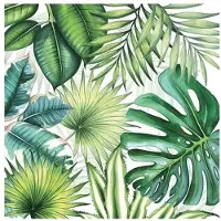 Ambiente 60x Feest servetten jungle 33 x 33 cm - Feestservetten
