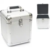 VVD Gaming - Afsluitbare opberg koffer - 21,5 x 21 x 26 cm - Zilver