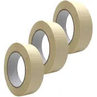 DULA Schilderstape - 3 rollen - 30mm x 50m - Afplaktape - Maskingtape