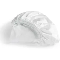 Cinderella Waterbed / Boxspring Hoeslaken White (Satijn)-180 x 210 cm