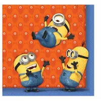 Disney Minions servetten 60 stuks - Feestservetten