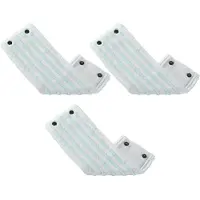 Leifheit - Clean Twist XL / Combi Clean XL vloerwisser vervangingsdoek met drukknoppen – Micro Duo – 42 cm / set van 3