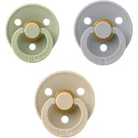 BIBS fopspeen 6-18 maand set 3 stuks Cloud,Vanilla en Sage maat 2