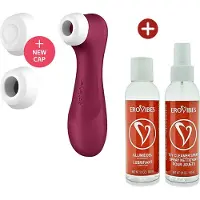 Satisfyer Pro 2 Generation 3 Luchtdruk Vibrator Liquid Air Voordeelpakket