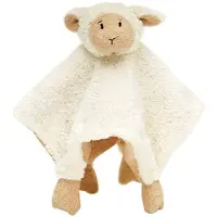 Happy horse Schaap Lammy Knuffeldoekje - Wit - Baby cadeau