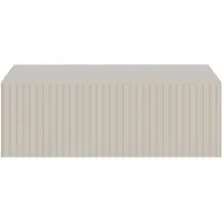 NADUVI Collection Nachtkastje Vesper zwevend | hout grijs 50x17x32 cm nachtkastjes | NADUVI