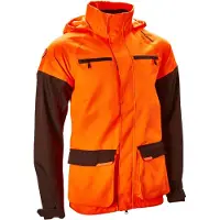 Winchester Jas - Heren - Parka - Opvallend - Stillie & versterkte stof - Veel zakken - Track Racoon - Oranje - XL