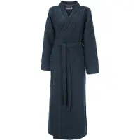 Linnick Wafel Badjas Kuitlengte - ocean blue - M