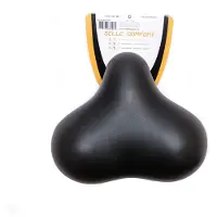 Knus Selle Comfort Rocky 2 zadel, zadel met puntmotief, zonder lus