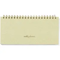 HEMA Bureauplanner met spiraal 13x27 groen