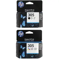 HEMA Cartridge HP 305 zwart/kleur - 2 stuks