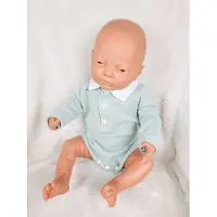Babidu Poloromper | Groen | Romper | Body | Kraagje | 1465 | 18 maand | maat 86