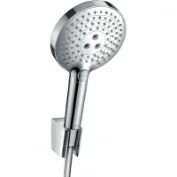 Hansgrohe Raindance Select S 120 3 stralen doucheset met slang 125 cm chroom