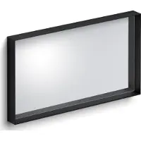 Clou Look at Me spiegel, 90cm, met omlijsting, mat zwart