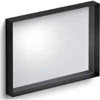 Clou Look at Me spiegel, 70cm, met omlijsting, mat zwart