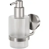 Geesa Zeepdispenser 200 ml Opal RVS geborsteld