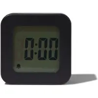 HEMA Reiswekker digitaal (zwart)