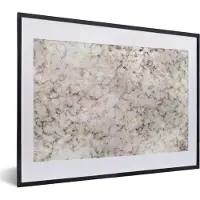PosterMonkey Fotolijst incl. Poster - Marmer - Agaat - Abstract - Edelstenen - 40x30 cm - Posterlijst