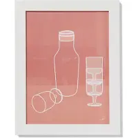 HEMA Fotolijst 15x20cm wit hout (wit)