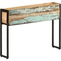 vidaXL Plantenbak 90x20x68 cm massief gerecycled hout