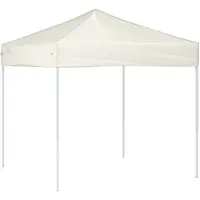 vidaXL Partytent inklapbaar 2x2 m crèmekleurig