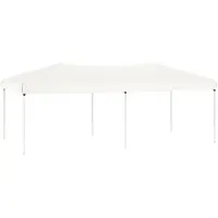 vidaXL Partytent inklapbaar 3x6 m wit