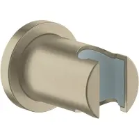 GROHE Rainshower Wandhouder rond - Douchekophouder - Nikkel geborsteld (mat)