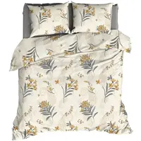 Satin d'or Dekbedovertrek Rodarte Offwhite Satijn-200 x 200 / 220 cm | 2-Persoons