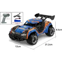 TEC-TOY - Speed Racing R/C 1:18 - Blue/Orange (471412)