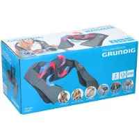 Grundig Elektrisch Shiatsu Massagekussen - Nekmassage Apparaat - 8 Massageknoppen - Warmtefunctie