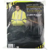 Dunlop Veiligheidsjack Reflecterend - Klasse 3, M, Neutraal