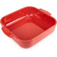Peugeot 60176 Appolia Vierkante Keramische Ovenschaal Rode 28 cm