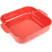Peugeot Ovenschaal Appolia Vierkant Rood 30 cm