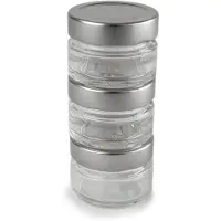 Peugeot 3 glazen reservoirs voor 'Maestro' peperbar & viltstift