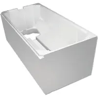 Beterbad Douchebak rechthoek zelfdragend easy tray 150x90x5 cm wit glans