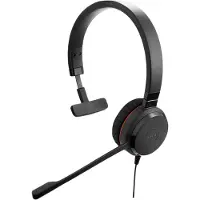 Jabra Evolve 30 II UC Mono - Micro-casque - sur-oreille - filaire - jack 3,5mm