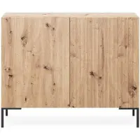 NADUVI Collection Dressoir Lily 2 deurs | NADUVI Collection hout naturel 92x75x38 cm dressoirs | NADUVI