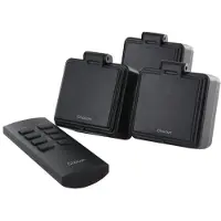 Chacon 54672 Kit Met 3 Externe Minischakelstopcontacten + Afstandsbediening