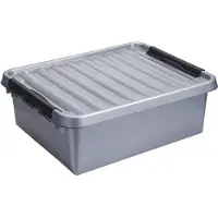 Sunware Q-line box 25 liter metaal/zwart