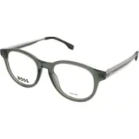 HUGO BOSS BOSS 1548 48/17/130 Groene kristallen Acetaat monturen BRUINE BOSS 1548