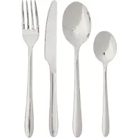 HEMA 16-delige Bestekset Bari (zilver)